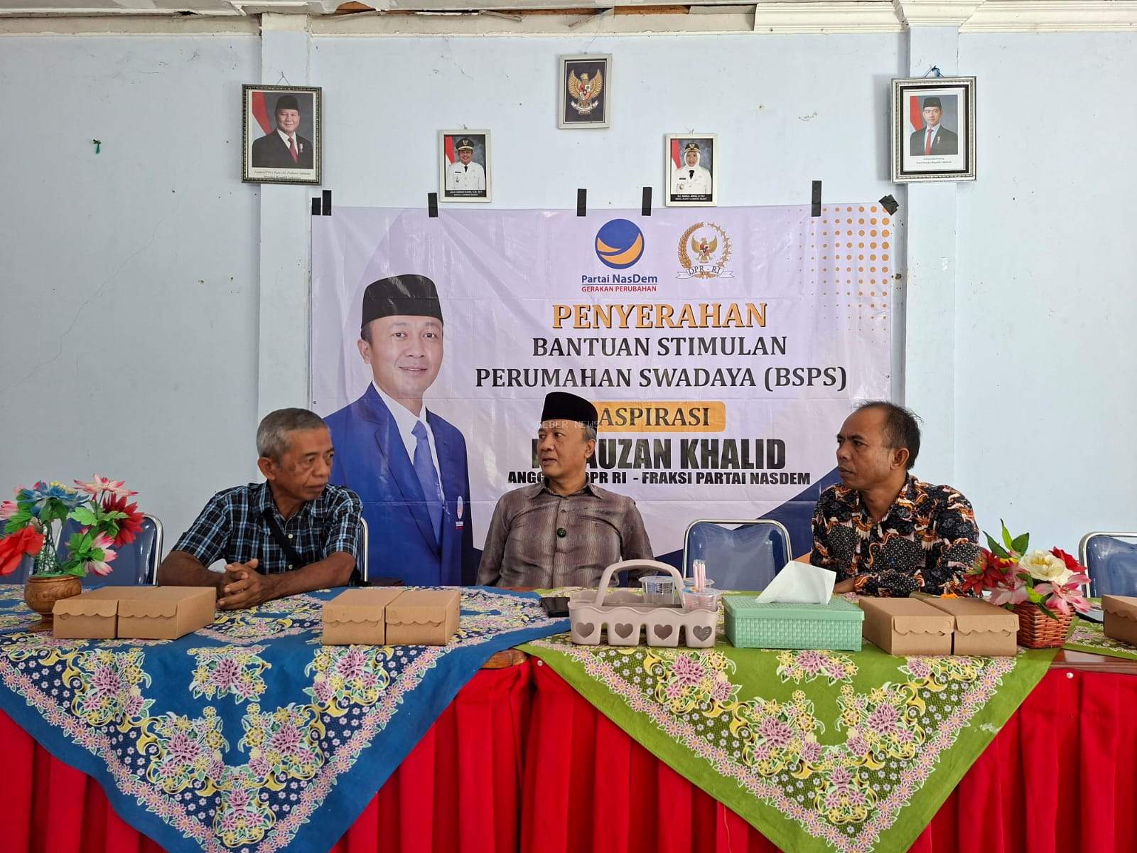 Ratusan Rumah Tidak Layak Huni Terima Bantuan Aspirasi Fauzan Khalid di Lombok